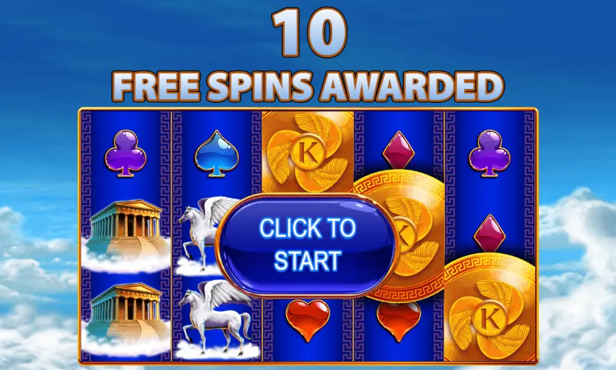 10 free spins triggered in Kronos
