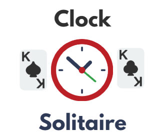 cardgames.io / Clock Solitaire - Gameplay 