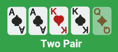 Example of Two Pair in poker