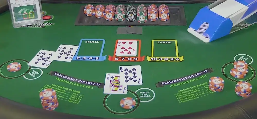 Down Under Blackjack Table Layout