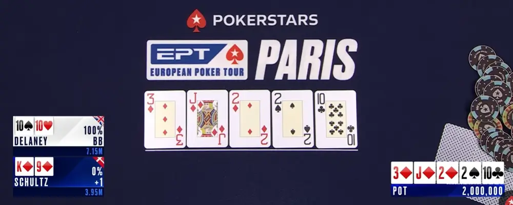 Flush in Poker Real-life Example
