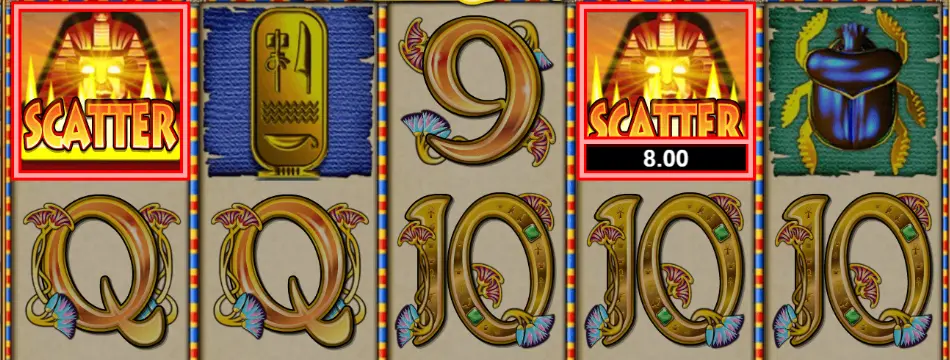 Sphinx scatter symbols in Cleopatra