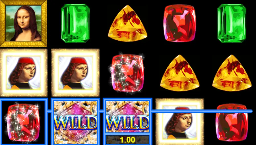Wild combination in Da Vinci Diamonds