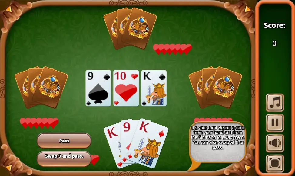 Free 31 Card Game Screenshot