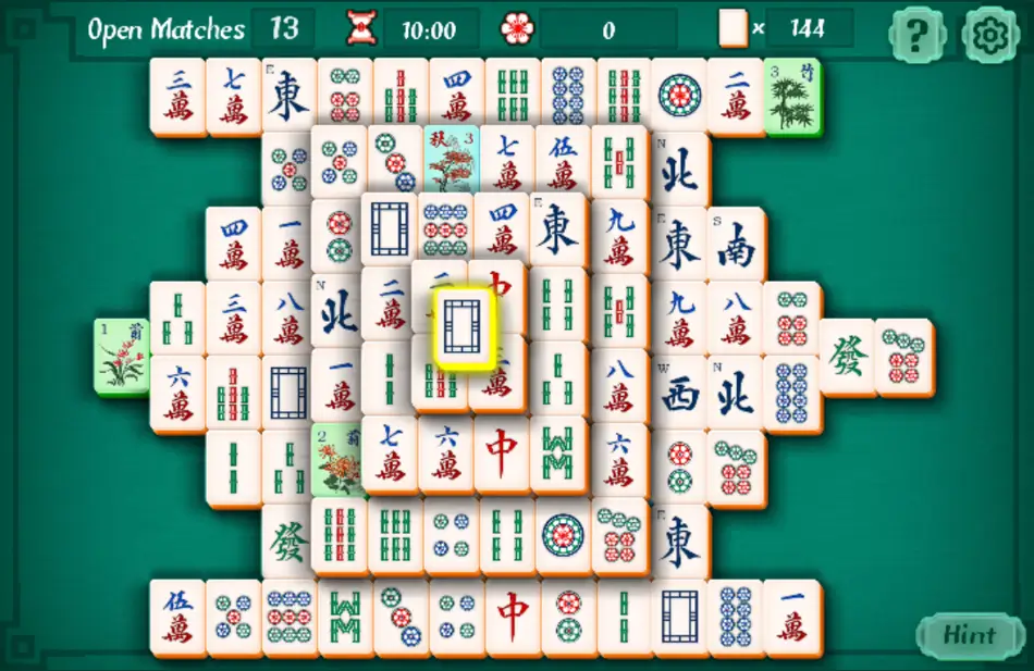 Mahjongg Solitaire Fullscreen