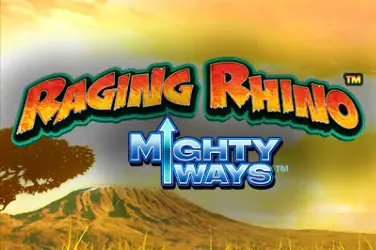 Raging Rhino Mighty Ways