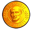 Scatter gold coin symbol in Pompeii game
