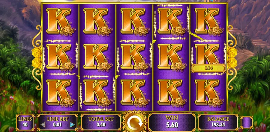 Example of the Super Stacks feature in Golden Goddess